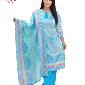 Block Printed Three-piece 02