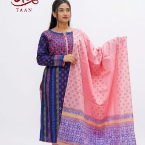Block Printed Three-piece 01
